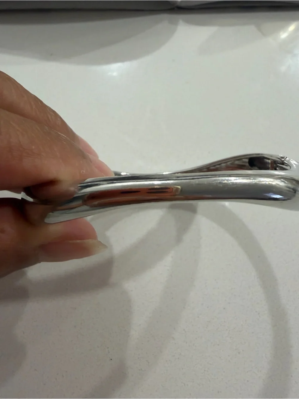Silver-tone Bracelet Bangle
